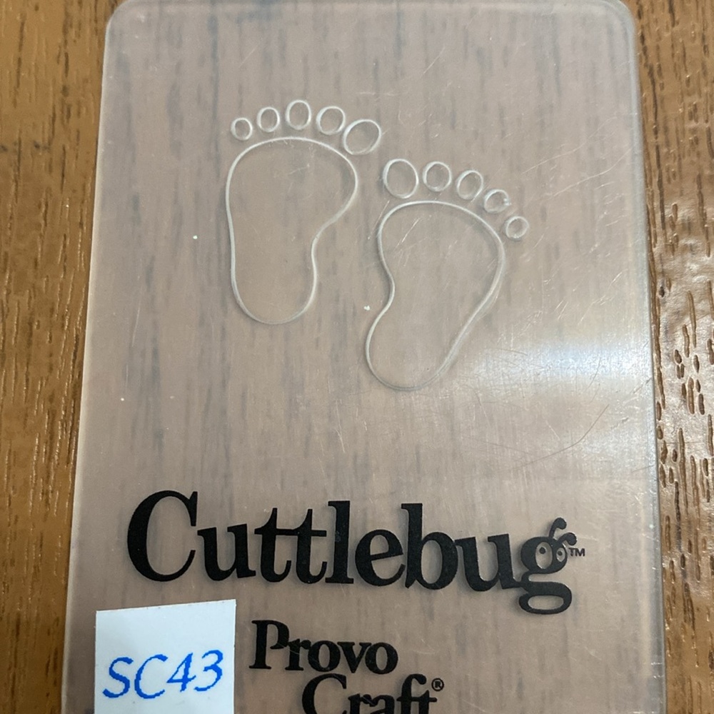 Cuttlebug Mini Embossing Folders-Baby theme - Picture 5 of 8